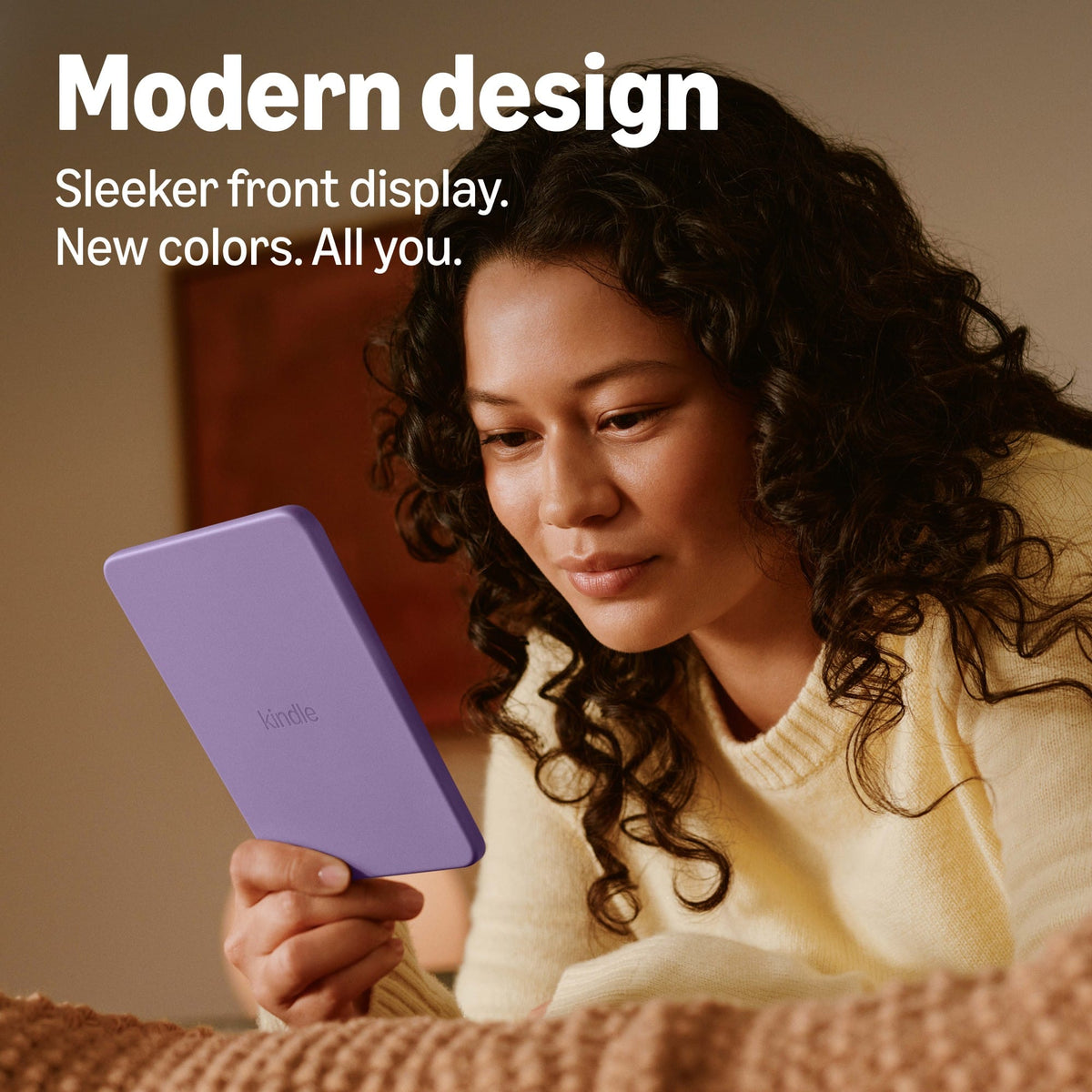 Amazon - Kindle 16GB (newest model), Now thinner, lighter, and faster, 6" display - 2026 - Ube