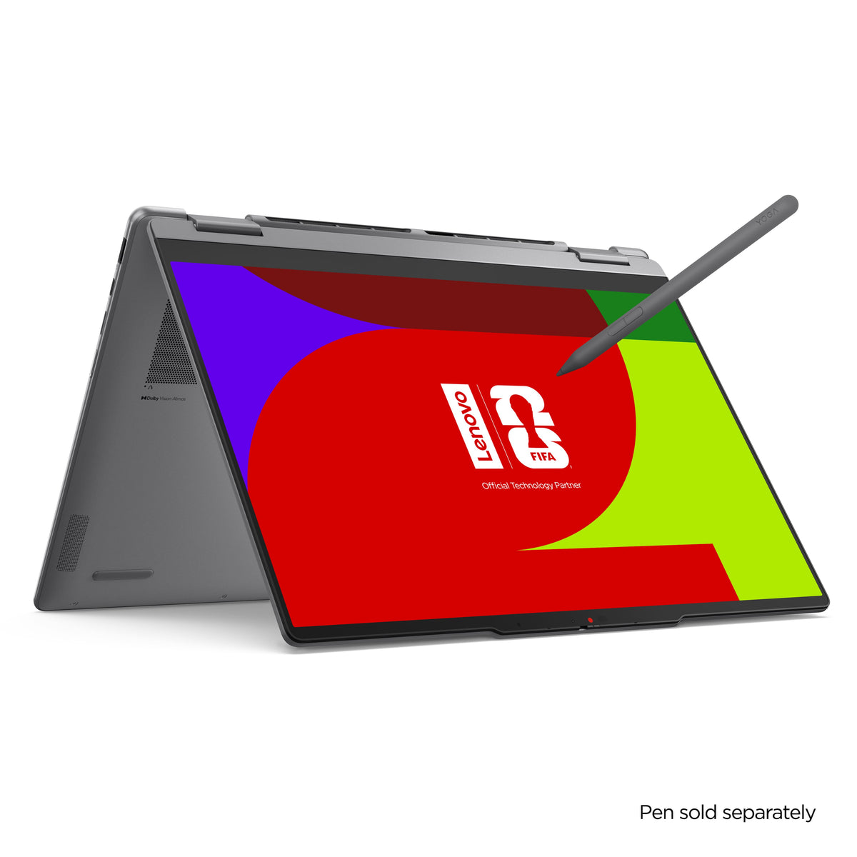 Lenovo - Yoga 7i 2-in-1 14" 2K OLED Touchscreen Laptop - Core Ultra 7 Processor 355 2026- 24GB Memory - 512GB SSD - Copilot+ PC - Luna Grey