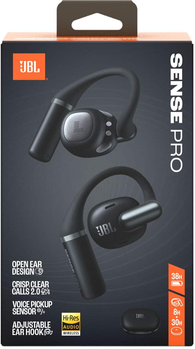 JBL - Sense Pro - TRUE wireless bluetooth open-ear headphones - 2026 - Black