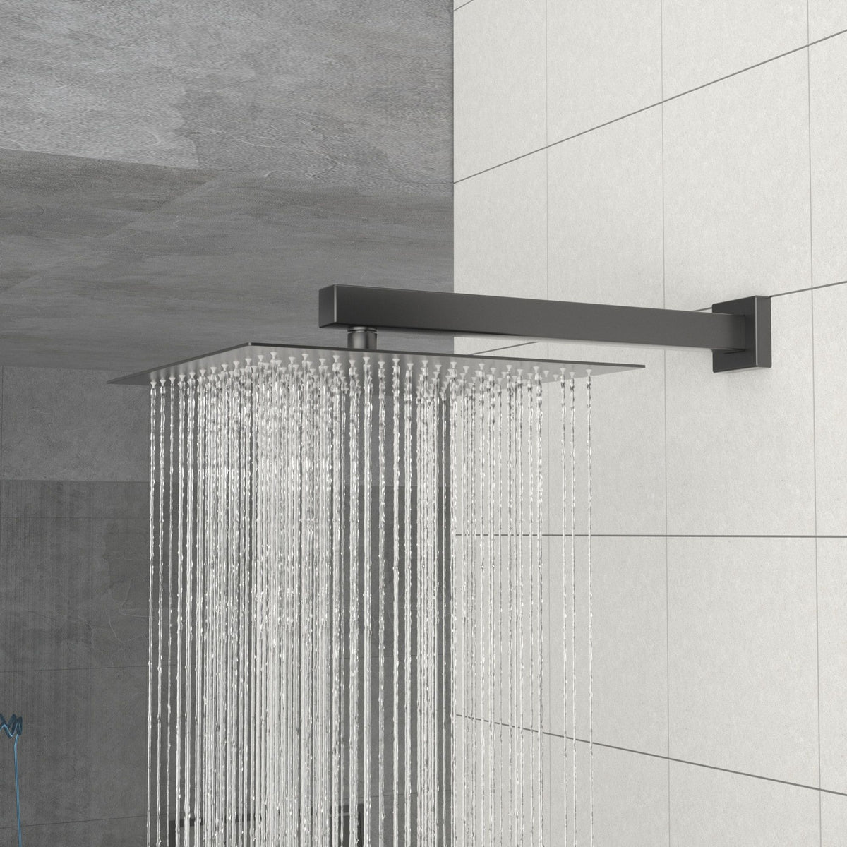 Wall Mounted Shower Arm With Flange