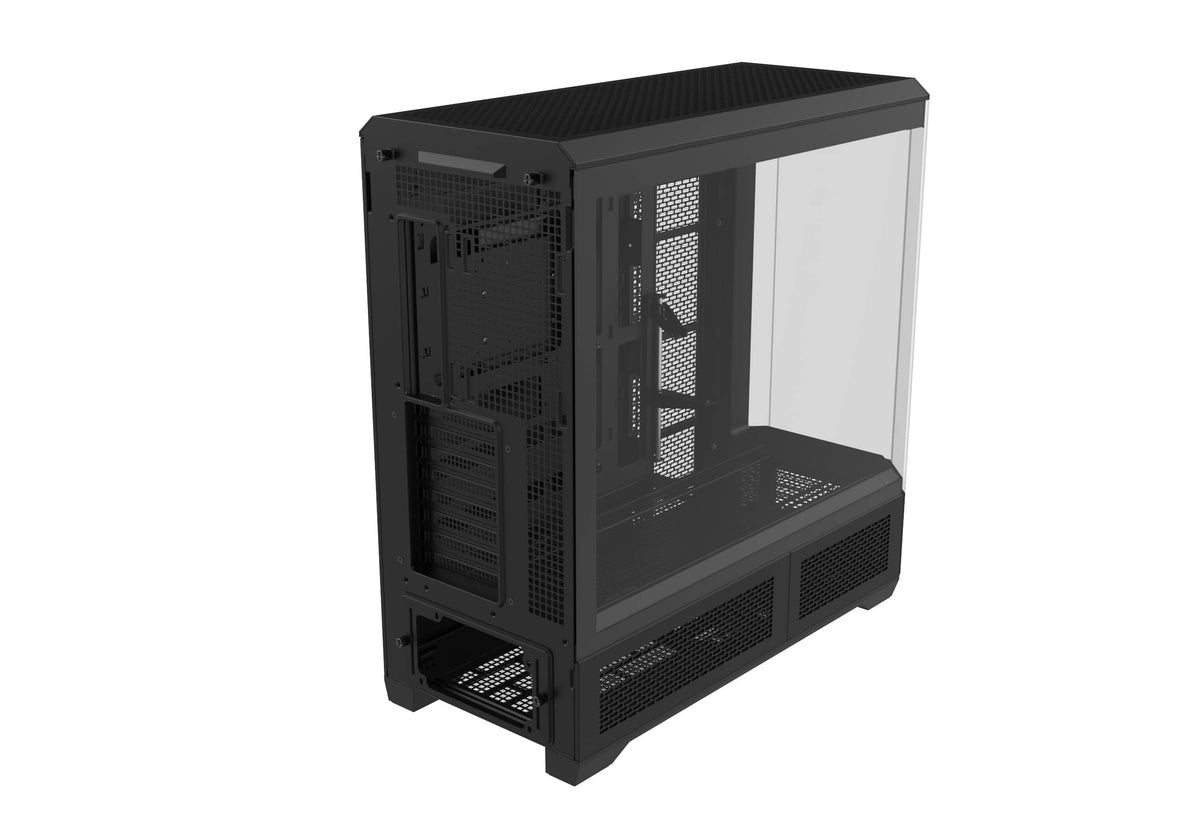 Thermaltake - View 600 TG Full Tower ATX PC Case - Black