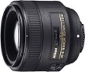 Nikon - AF-S NIKKOR 85mm f/1.8G Medium Telephoto Lens - Black
