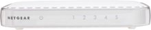 NETGEAR - 5-Port 10/100/1000 Mbps Gigabit Unmanaged Switch - White