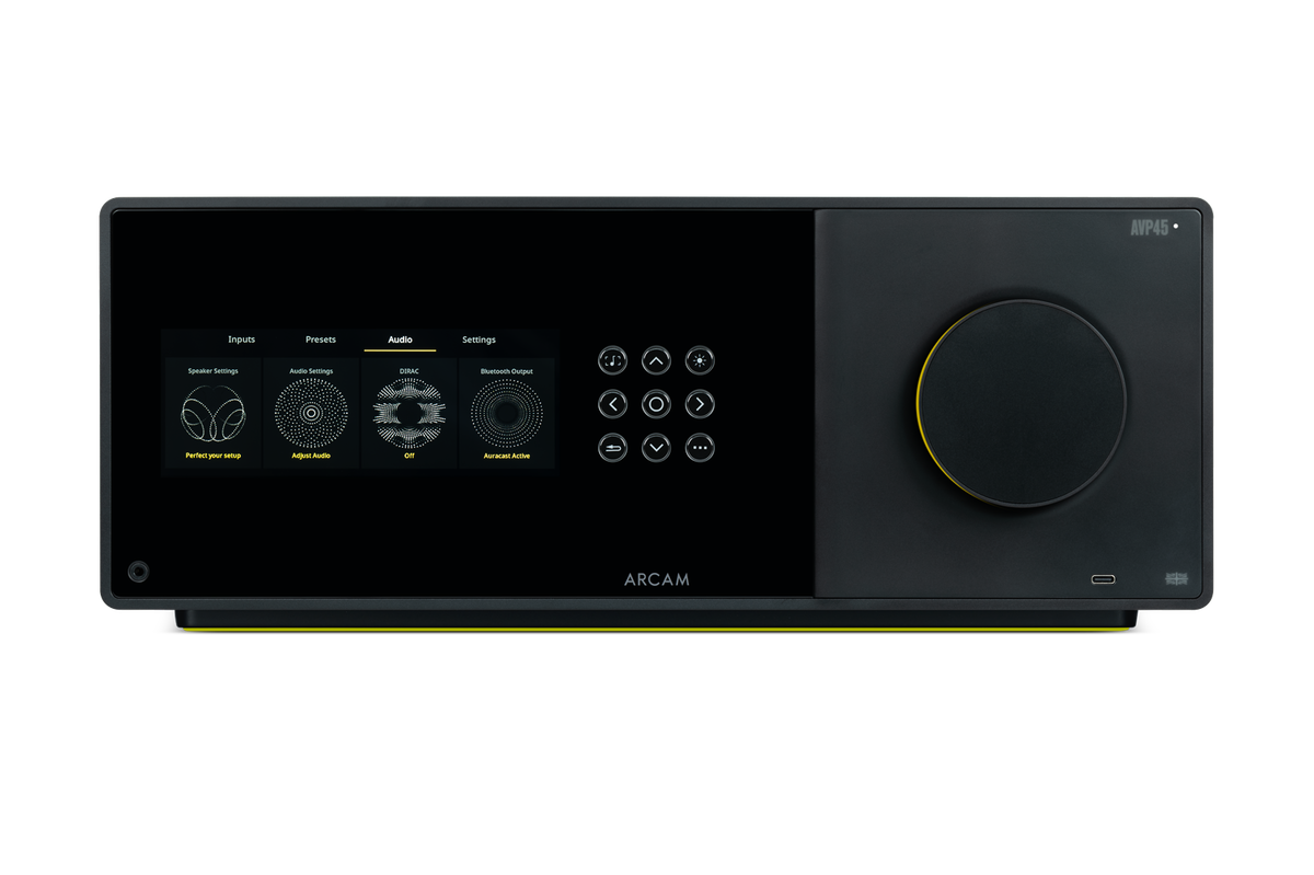 Arcam - AVP45 20-ch. AV Processor - Black
