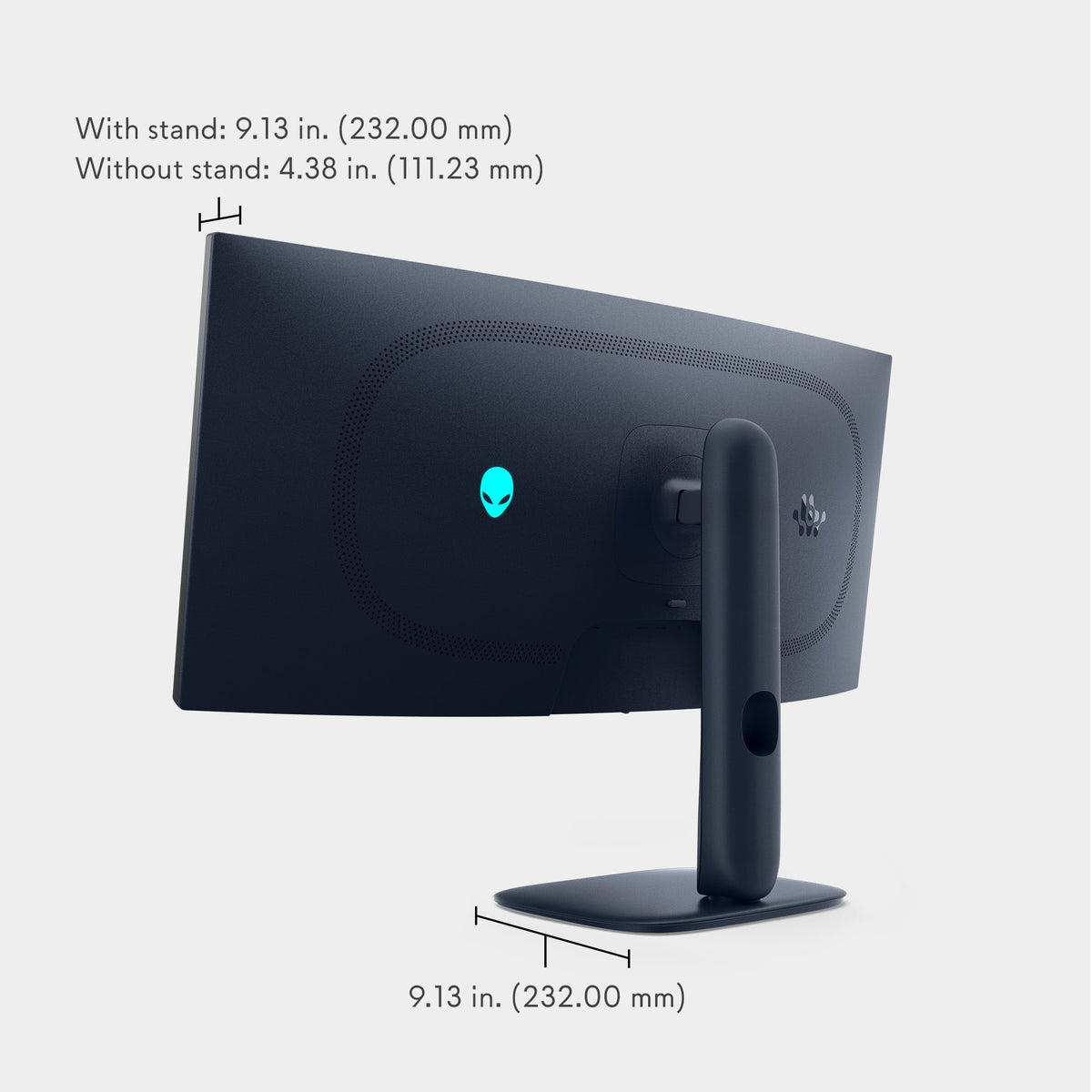 Alienware - AW3425DW 34" QD-OLED Curved WQHD 240Hz 0.03ms FreeSync Premium Pro Gaming Monitor with HDR (HDMI, DisplayPort, USB) - Interstellar Indigo