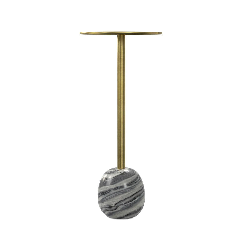 Melene - Side Table - Gold
