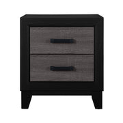 Soluto - Nightstand - Black / Gray
