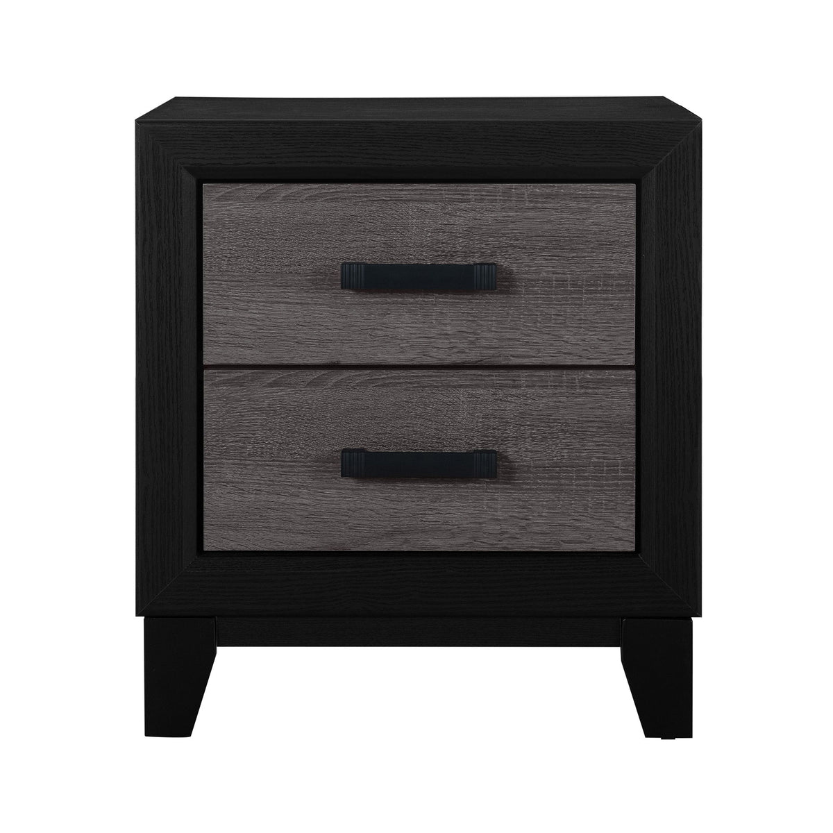 Soluto - Nightstand - Black / Gray