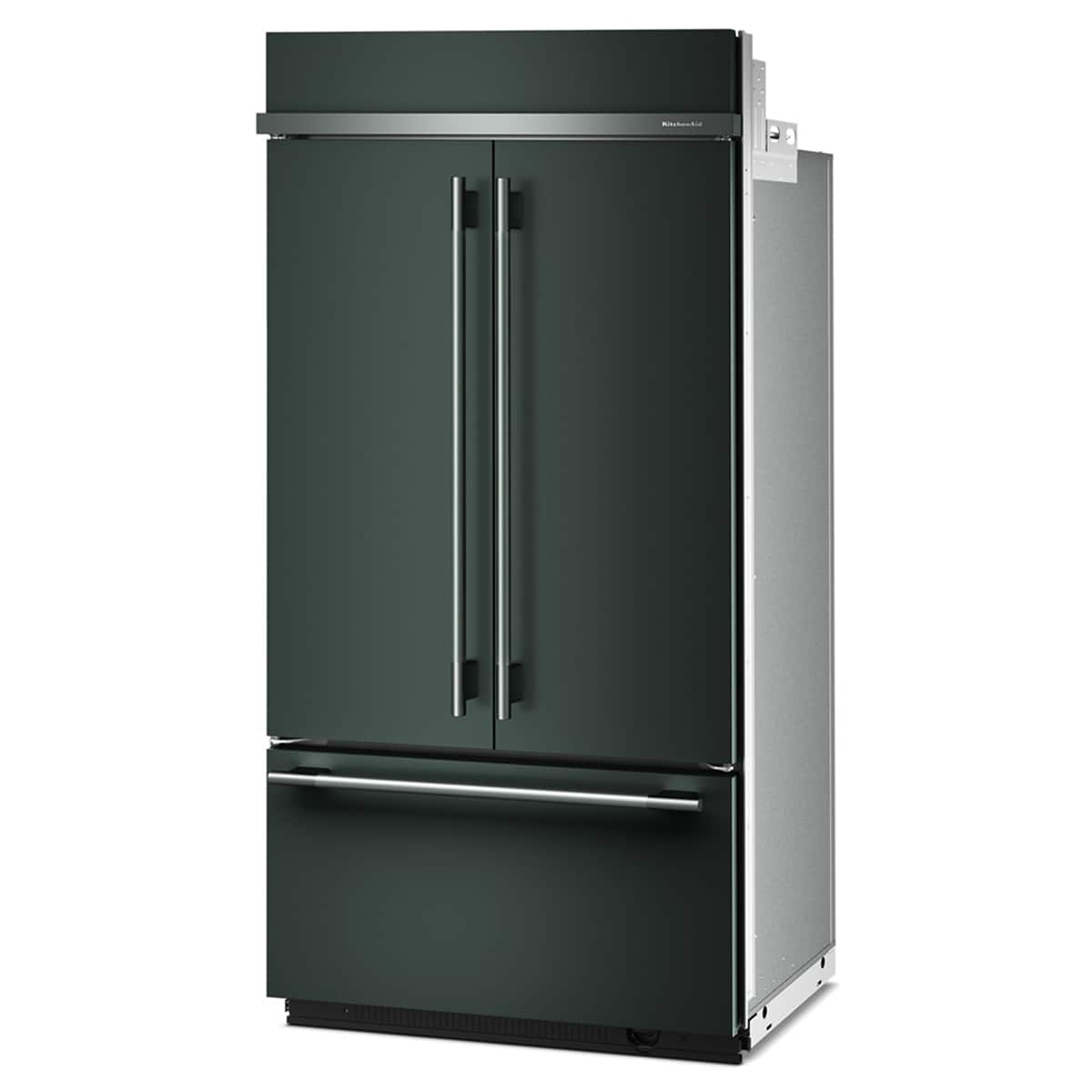 KitchenAid - 42 in. Wide 24.2 cu. ft. Built-In French Door Bottom Mount Refrigerator - Juniper