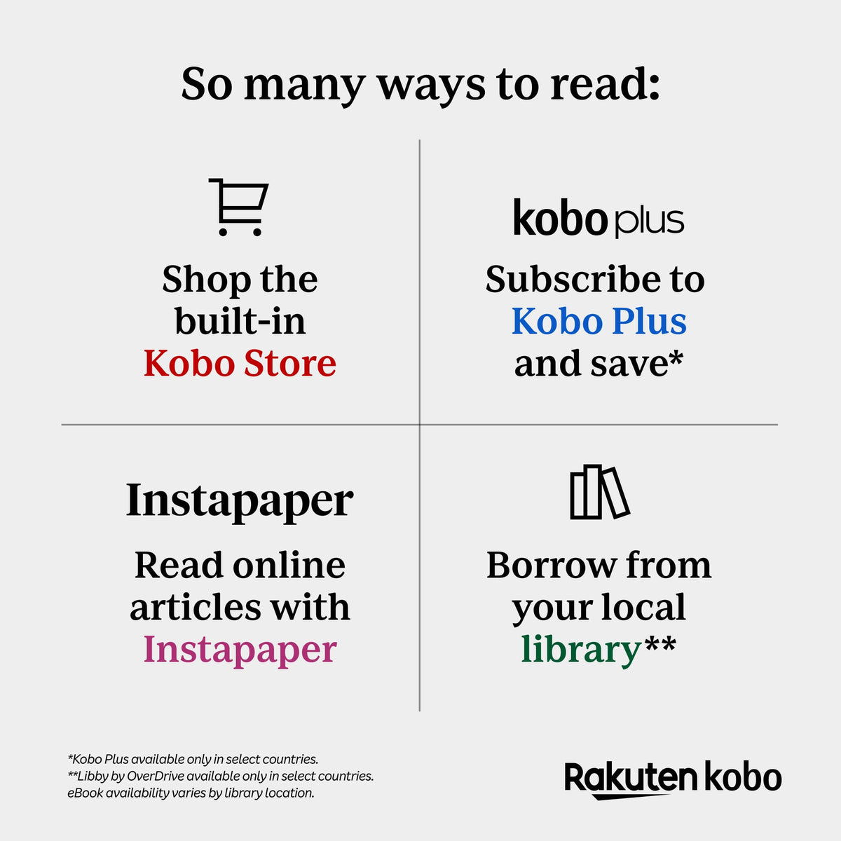 Kobo - Clara Colour | eReader | 6" E Ink Kaleido 3 Color Display with ComfortLight PRO | Waterproof | 16GB - 2025 - White