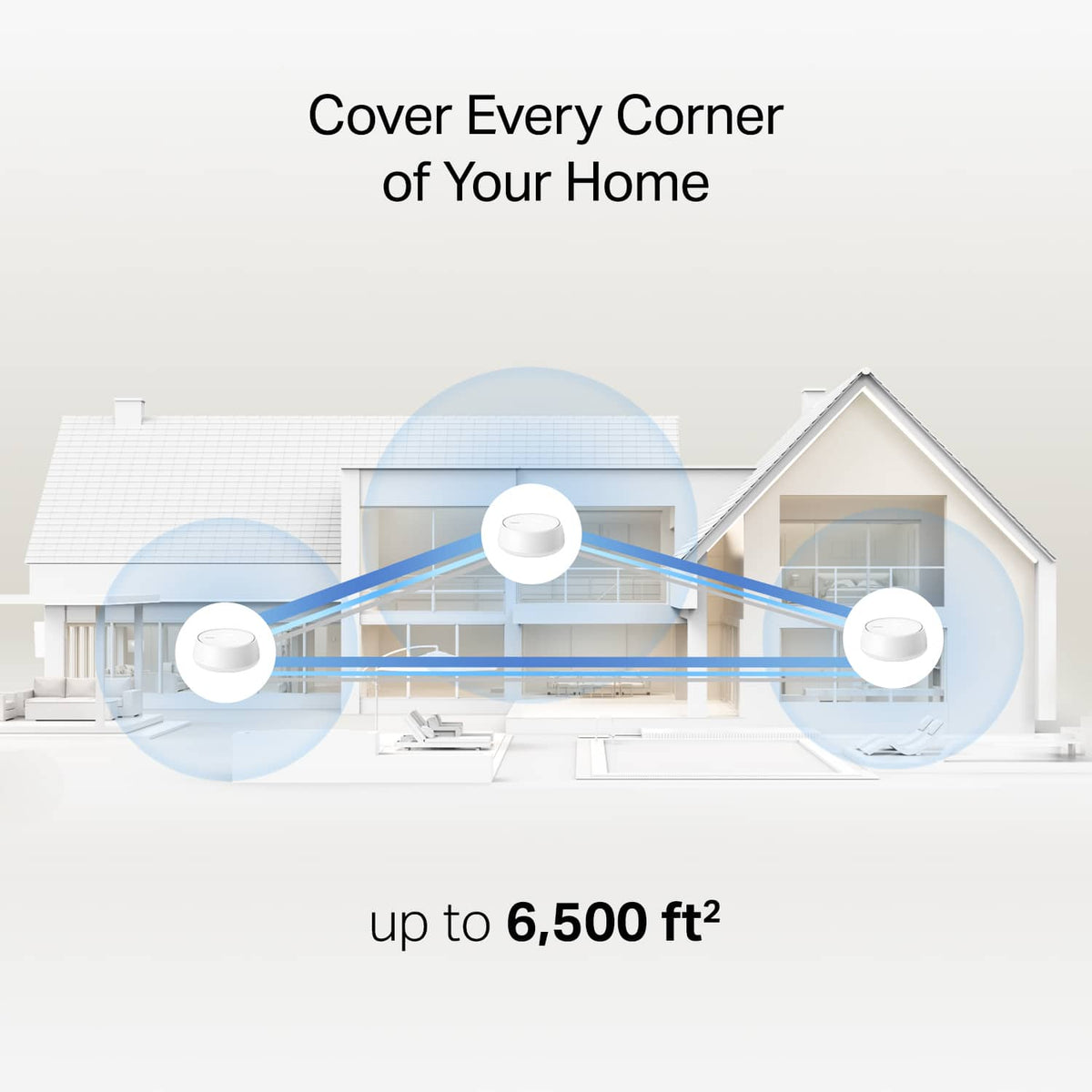 TP-Link - Deco 7 BE3600 Dual-Band Wi-Fi 7 Whole Home Mesh Router System – Deco BE3600 (3-Pack) - White