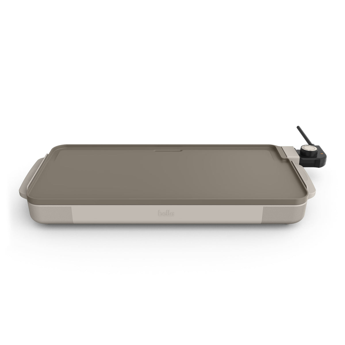 Bella - 10" x 20" Ceramic Electric Griddle - Oatmilk