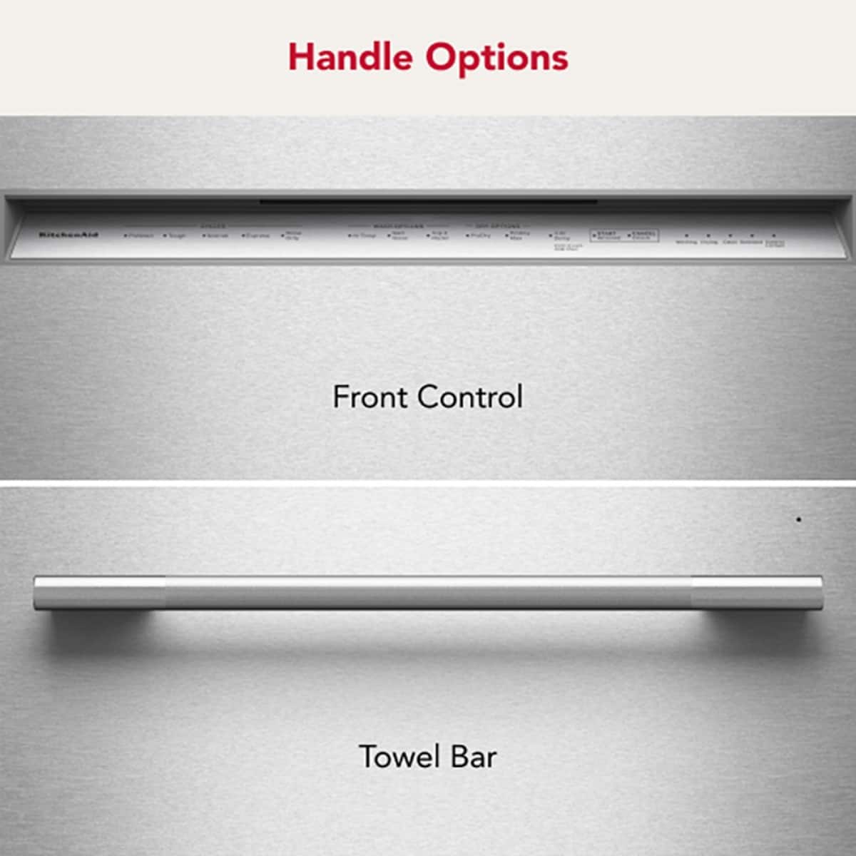 KitchenAid - 24 inch Third Level Jet Rack Dishwasher with 40+ Total Wash Jets 41 dBA - Stainless Steel