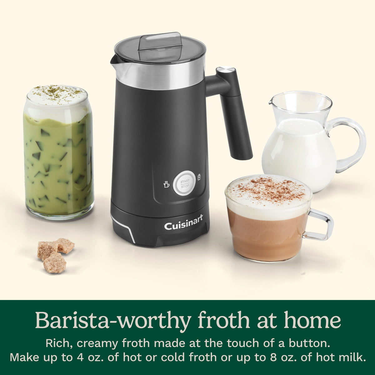 Cuisinart - Hot/Cold Foam Milk Frother - Black
