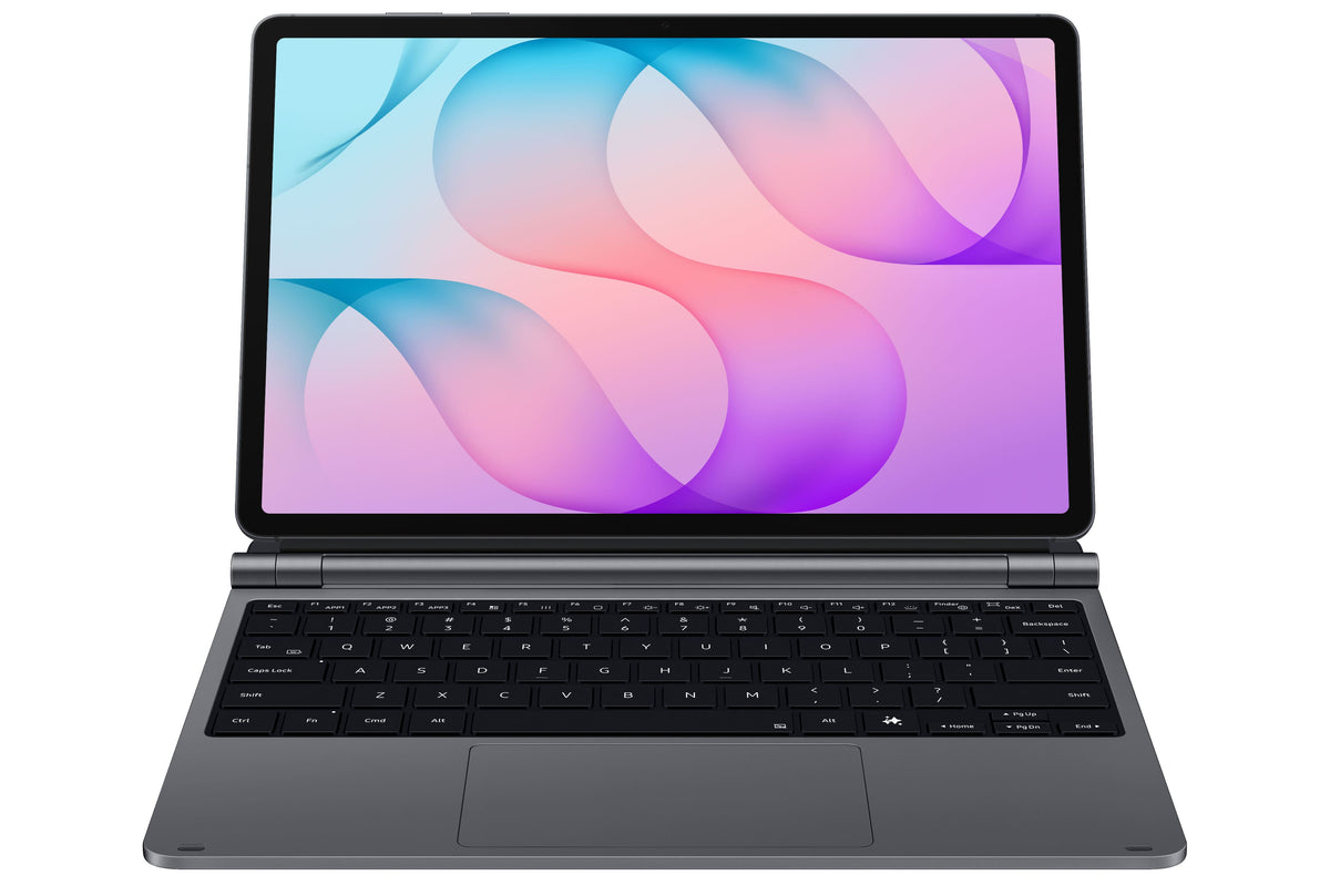 Samsung - Galaxy Tab S12+ Pro Keyboard - AI Key - Gray