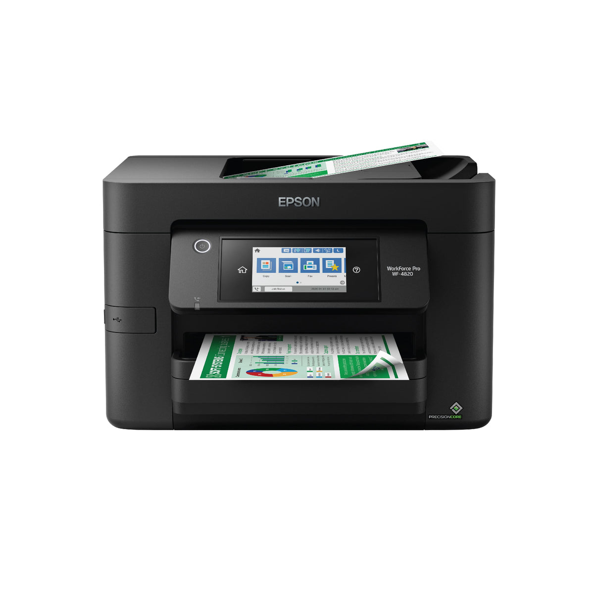 Epson - WorkForce Pro WF-4820 Wireless All-in-One Inkjet Printer - Black