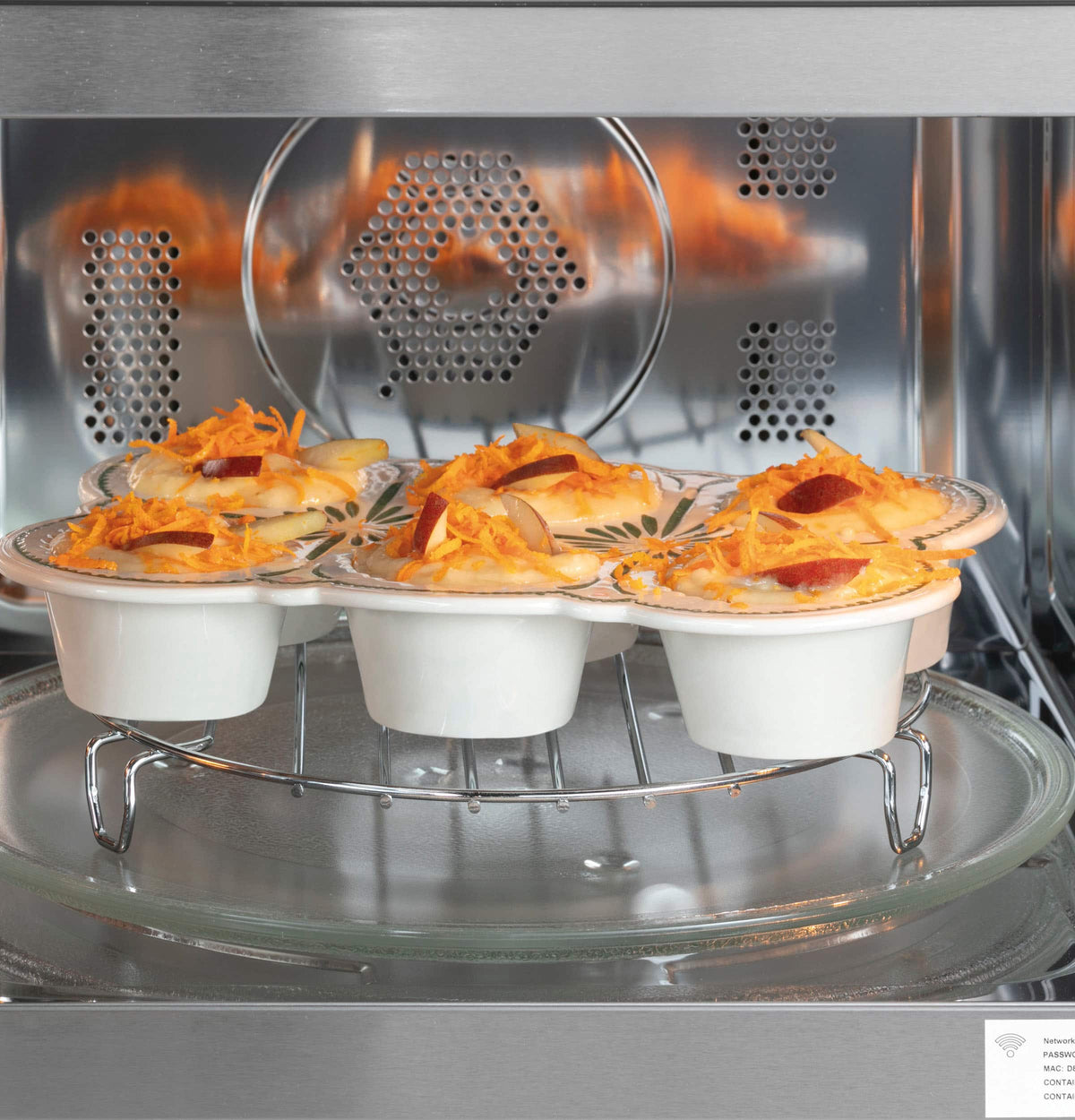 Café - 1.5 Cu. Ft. Convection Countertop Microwave with Sensor Cooking and Built in Wi-Fi - Stainless Steel