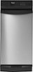 Whirlpool - 1.4 Cu. Ft. Built-In Trash Compactor - Stainless Steel