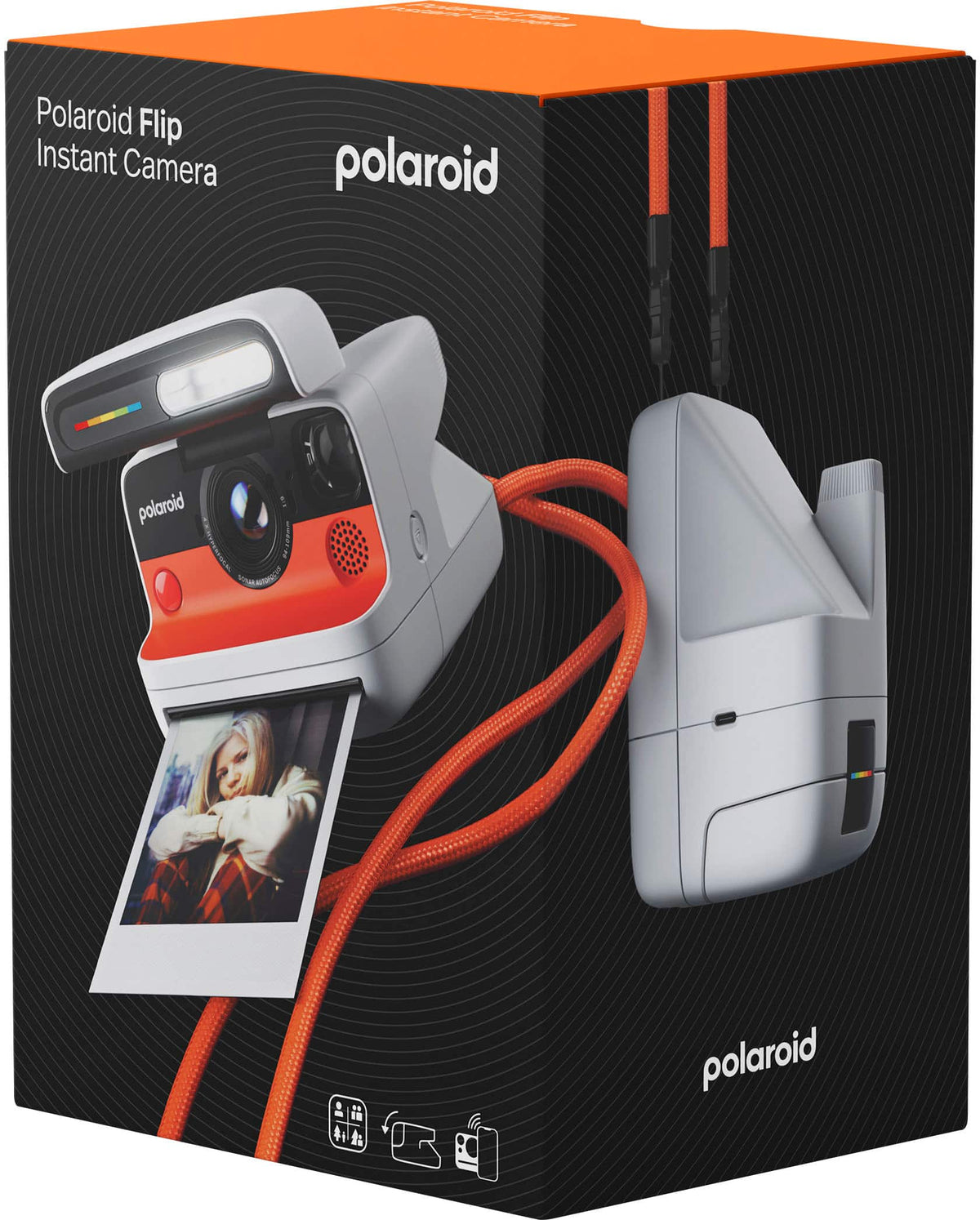 Polaroid - Flip Instant Camera - White