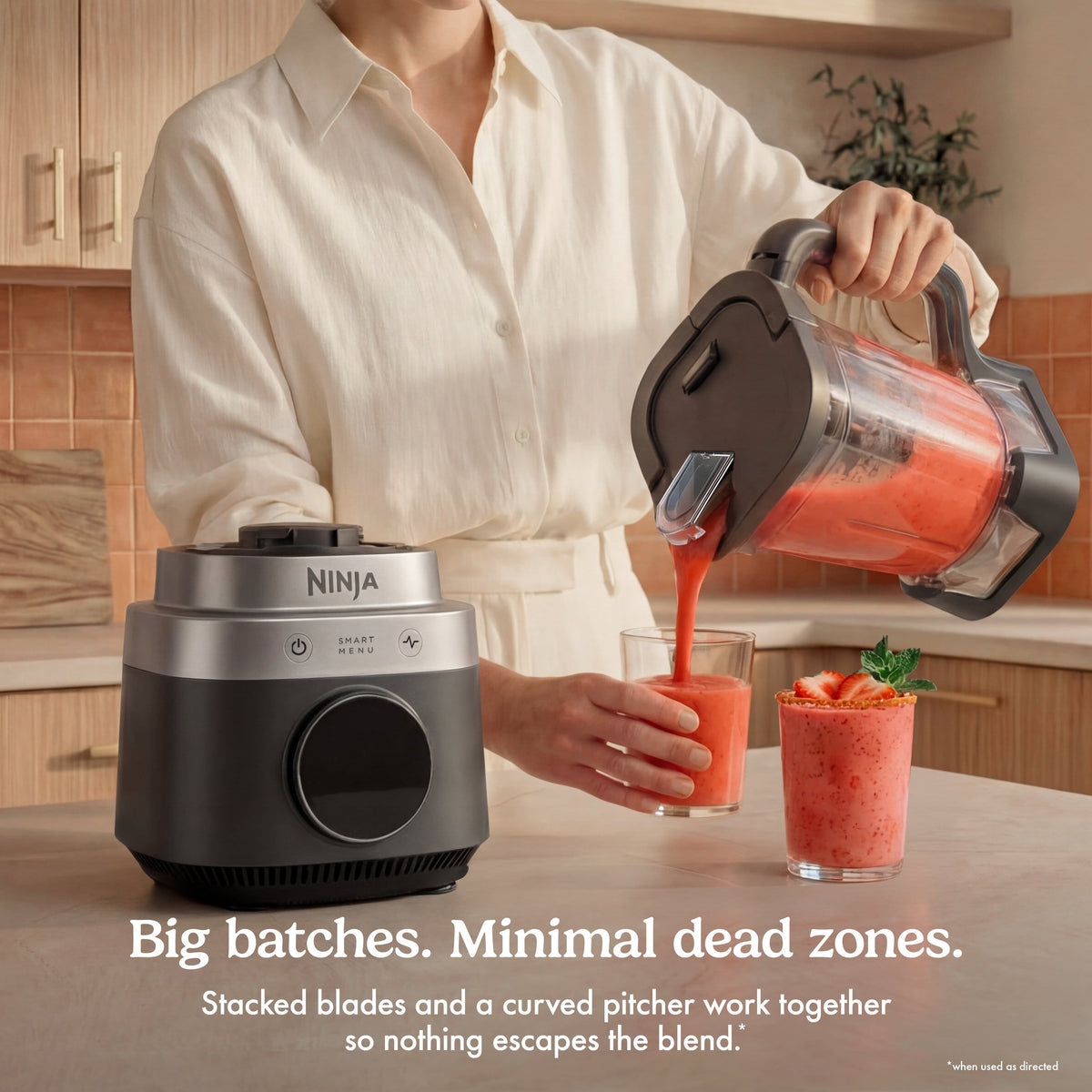 Ninja - CrushBOSS Intelligent Blender With SmoothSense Technology - Onyx