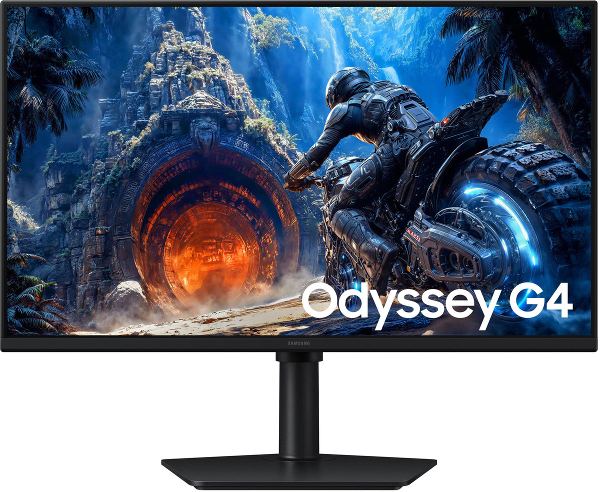 Samsung - 27" Odyssey G4 (G40H) Fast IPS FHD 300Hz 1ms AMD FreeSync Prem Gaming Monitor with HDR 10 (DisplayPort, HDMI) - Black