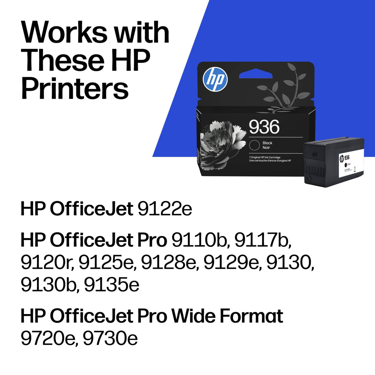 HP - 936 Standard Capacity Ink Cartridge - Black