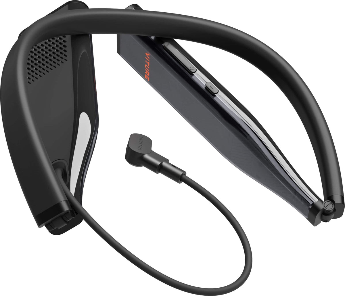 VITURE - Pro Neckband - Multi-screen/3DoF/Smooth Follow/Ambient Mode, 3D Player, AI Assistant - 8GB+128GB - Black