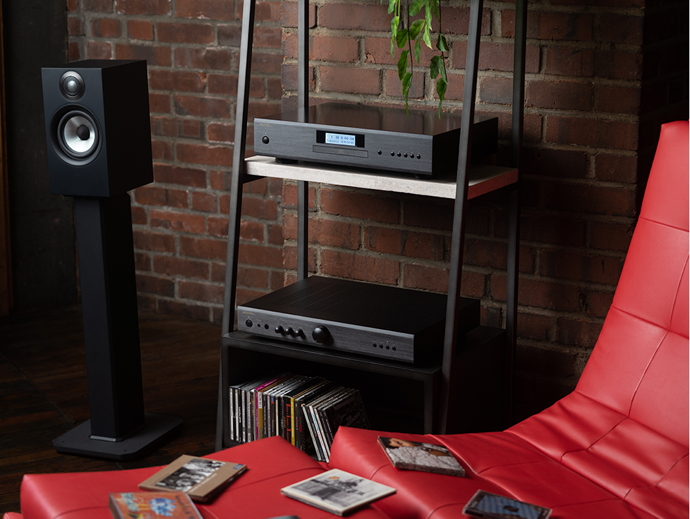 Rotel - A10MKII 50W 2-Ch Integrated Stereo Amplifier - Black