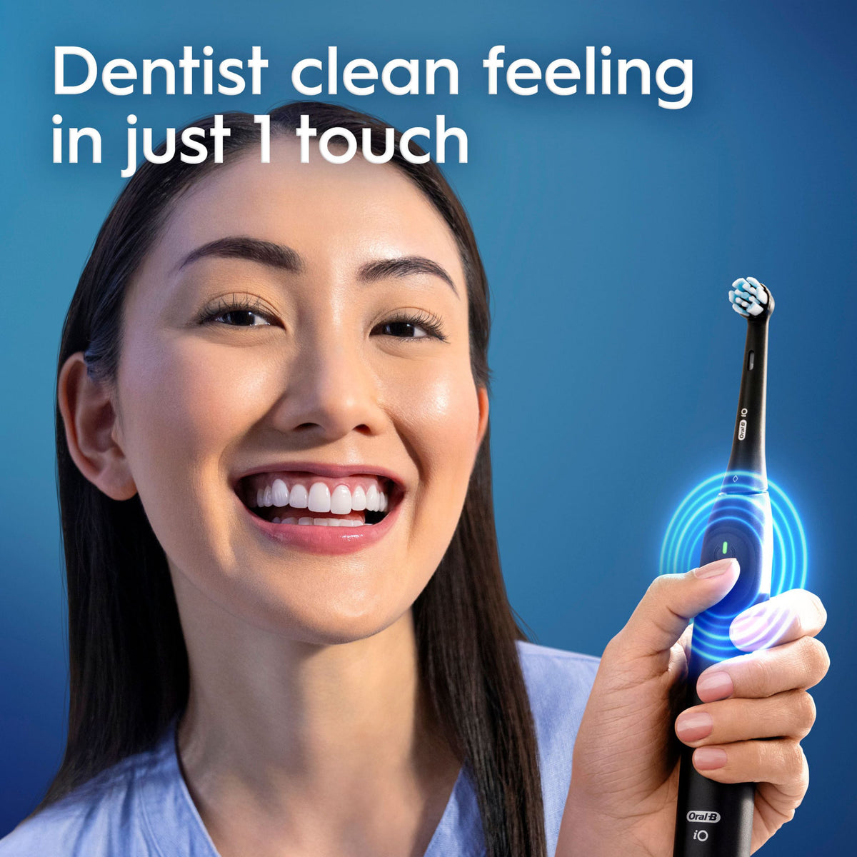 Oral-B - iO2 Rechargeable Electric Toothbrush Kit - Night Black