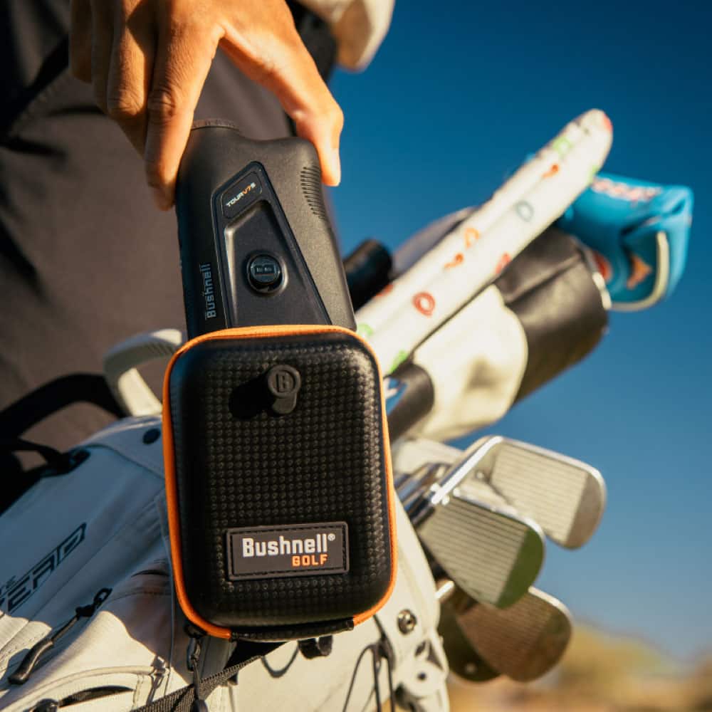 Bushnell - Tour V7 Shift Patriot Pack Laser Rangefinder - Black/Orange