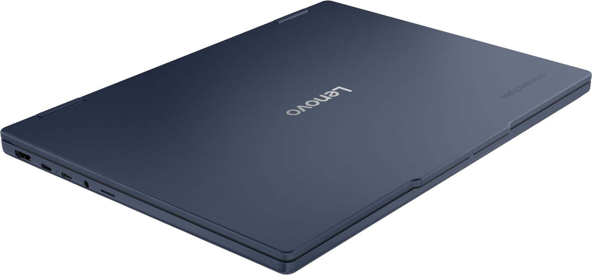 Lenovo - Chromebook Plus 2-in-1 14" Full HD Touchscreen Laptop - Intel Core 3 Processor N355 2025 - 8GB Memory - 128GB UFS - Cosmic Blue