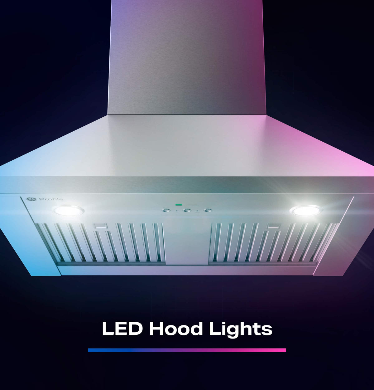 GE Profile - 30 inches - Convertible - Wall Range Hood - Stainless Steel