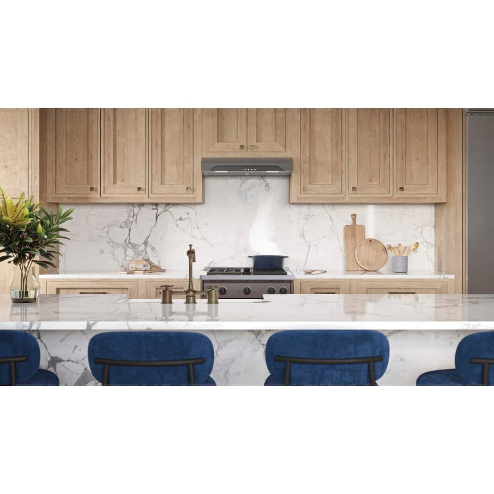 Broan - 30 inches - Convertible - Under cabinet Range Hood - Stainless Steel