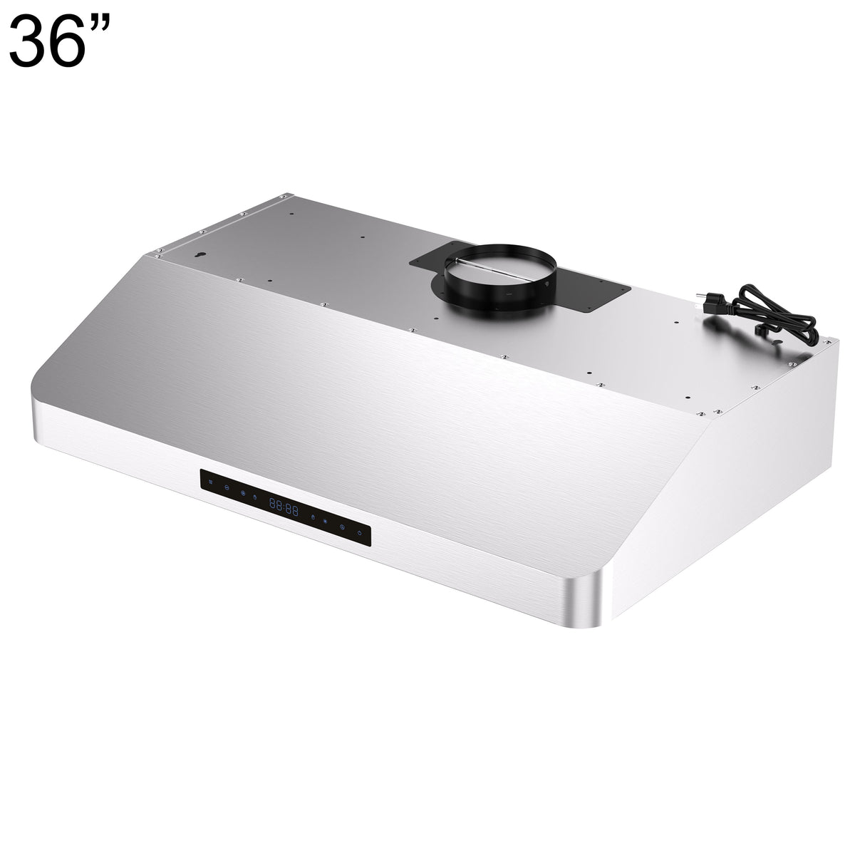 Windster Hoods - 36 inches - Externally Vented - Under cabinet Range Hood - Stainless Steel