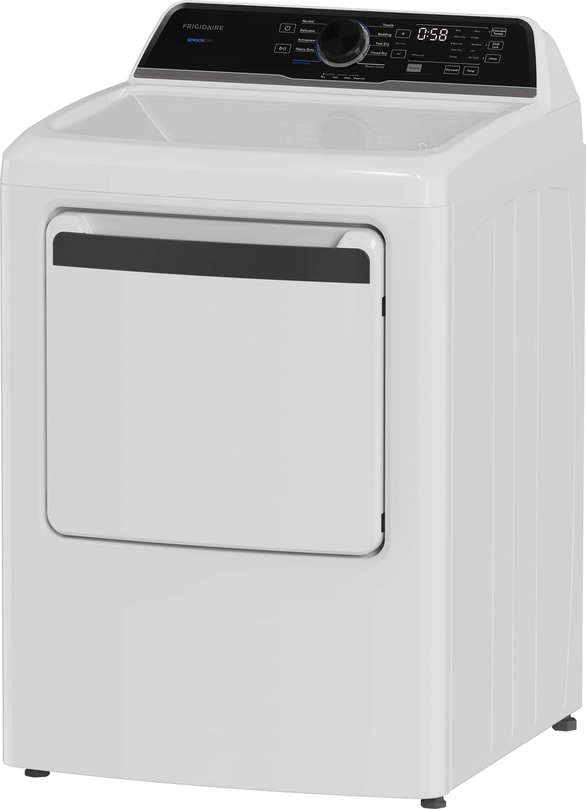 Frigidaire - 7 Cu. Ft. Gas Dryer with Sensor Dry Technology - White