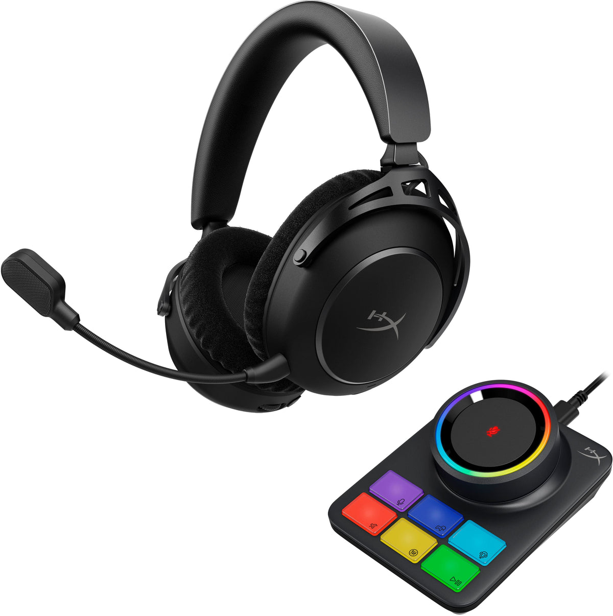 HyperX - Cloud Alpha 2 Wireless Gaming Headset for PC, PS5, PS4, Nintendo Switch, Mac, Mobile, and Bluetooth - Black