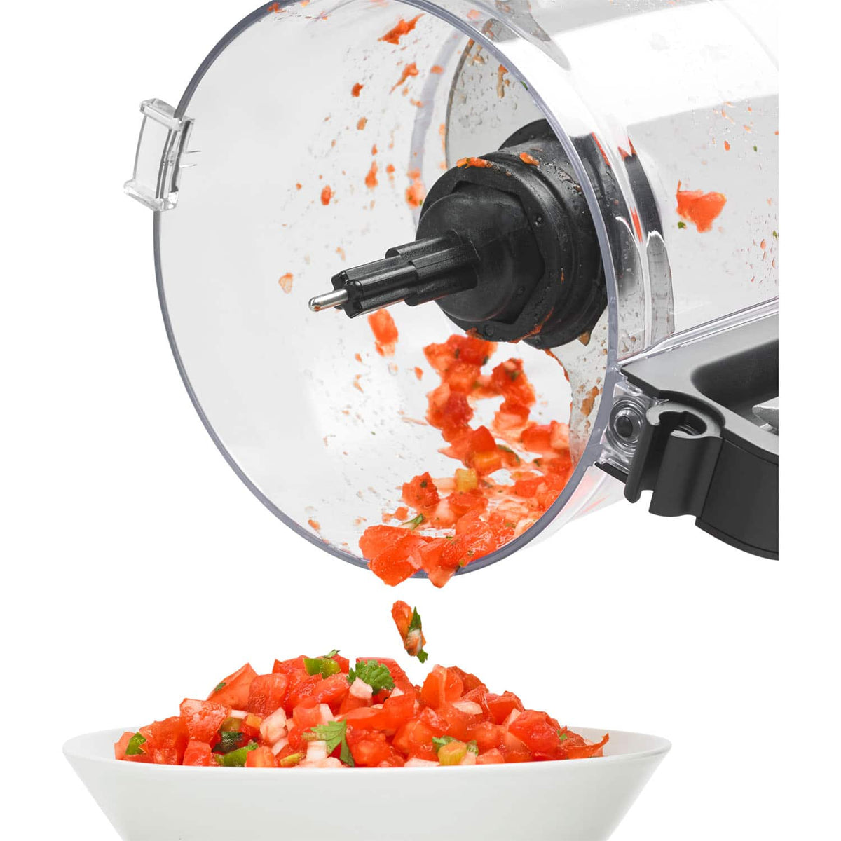 KitchenAid - Easy Store 7-Cup Food Processor in Contour - Silver