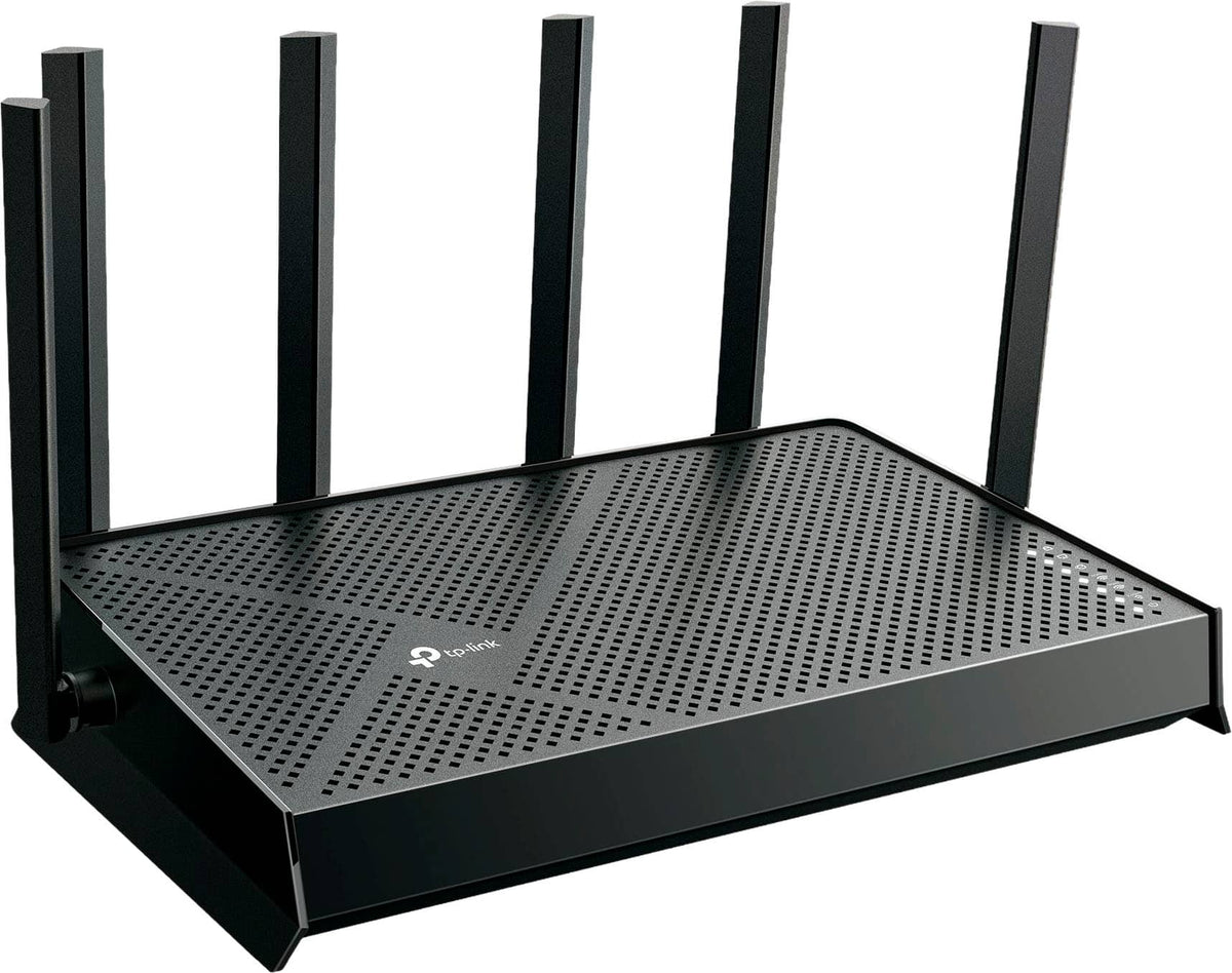 TP-Link - Archer BE9700 Tri-Band Wi-Fi 7 Router - Black
