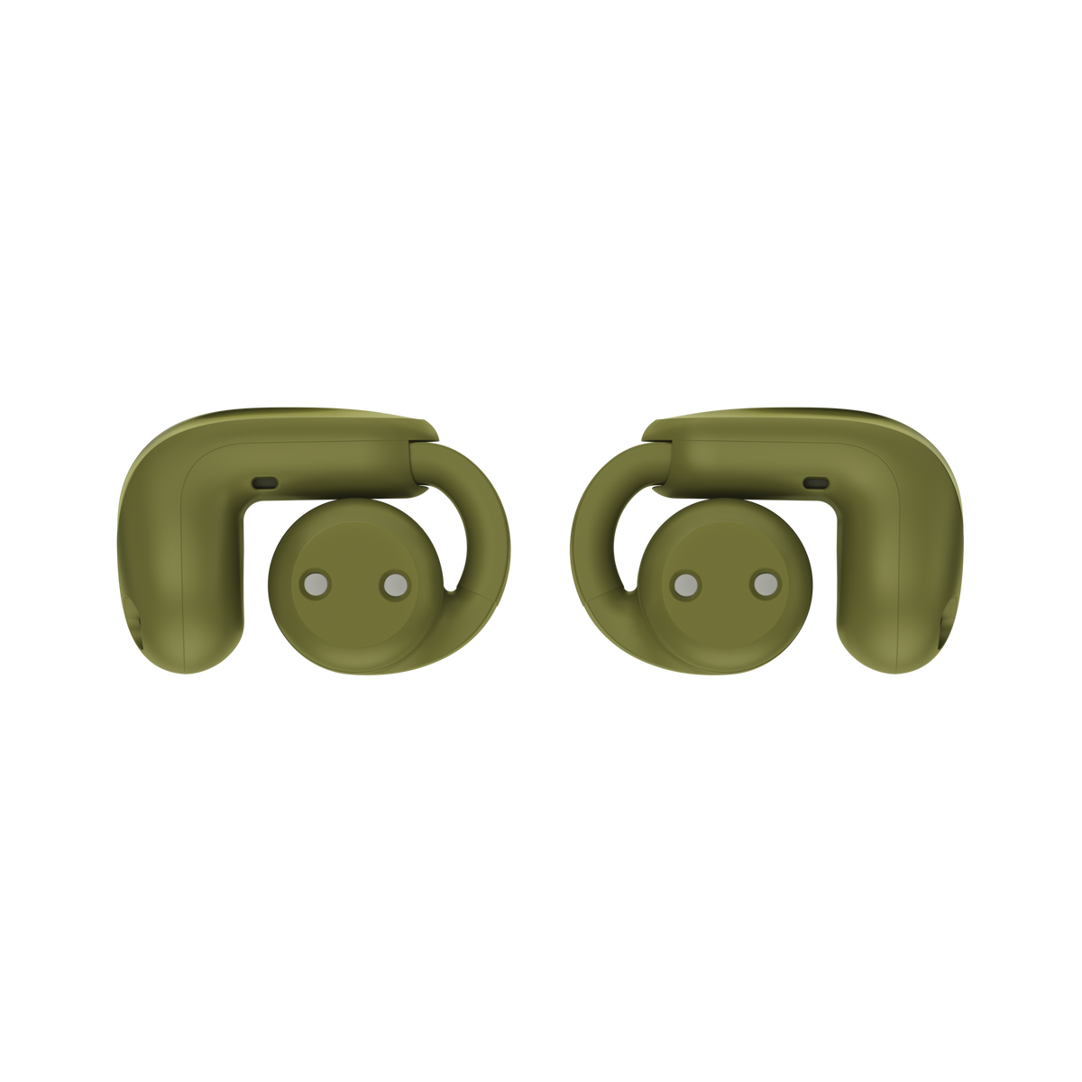 Bose - Ultra Open Earbuds (2nd Gen) - Wireless Bluetooth Open Ear Earbuds with Immersive Audio and Wireless Charging - Olive Green