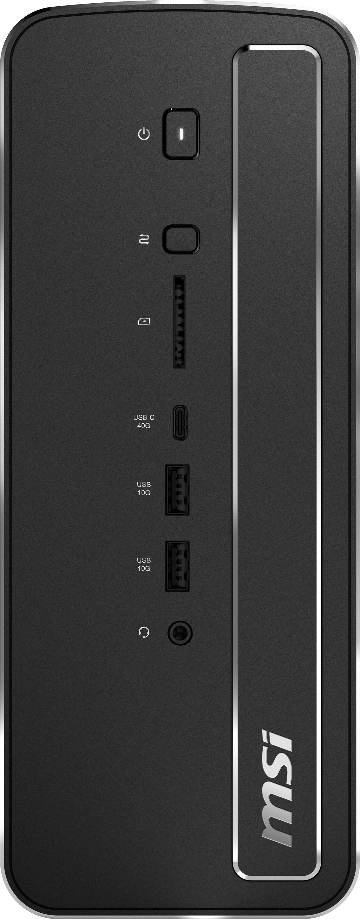MSI - Pro MAX Edge AI+ Desktop - AMD Ryzen AI Max+ 395 - 128GB Memory - Radeon Graphics - 1TBSSD - WiFi7 - Type C - Windows 11 - Black