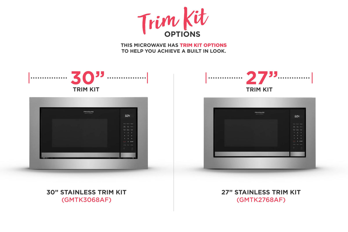 Frigidaire - Gallery 2.2 Cu. Ft. Built-In Microwave with Sensor Cooking - Stainless Steel