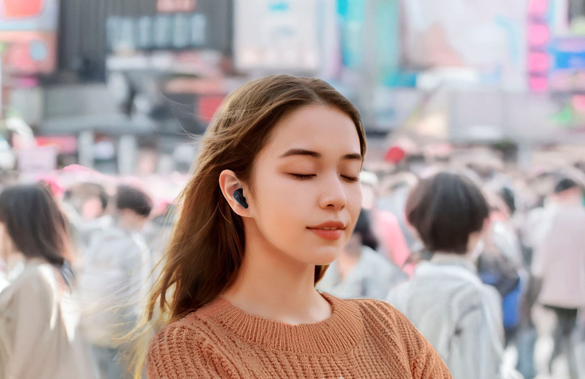 JVC - Noise Cancelling True Wireless HAA23TB - Black