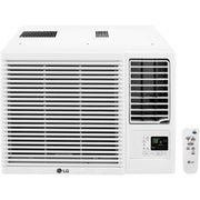 LG - 1,440 Sq.Ft. 23,000 BTU 230V Window Air Conditioner with Supplemental Heat Function - White