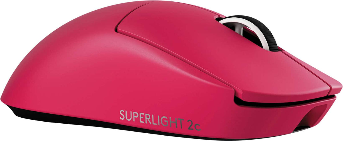 Logitech - PRO X SUPERLIGHT 2c LIGHTSPEED Lightweight Compact Wireless Optical HERO 2 Sensor 44 000 DPI Gaming Mouse for PC - Wireless - Magenta