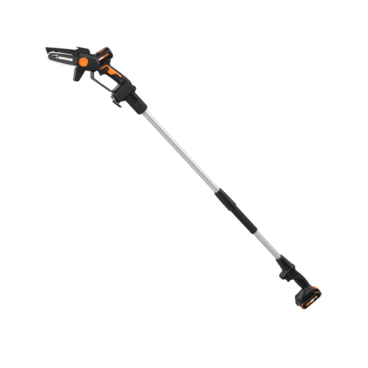 WORX - Nitro WG325.1 20V Brushless 5" Pruning Saw with Extension Pole - Black