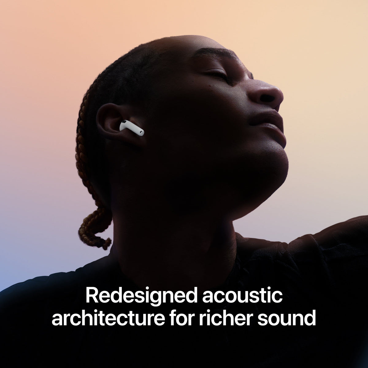 Apple - AirPods 5 True Wireless Active Noise Cancelling Earbuds with Wireless Charging Case - White