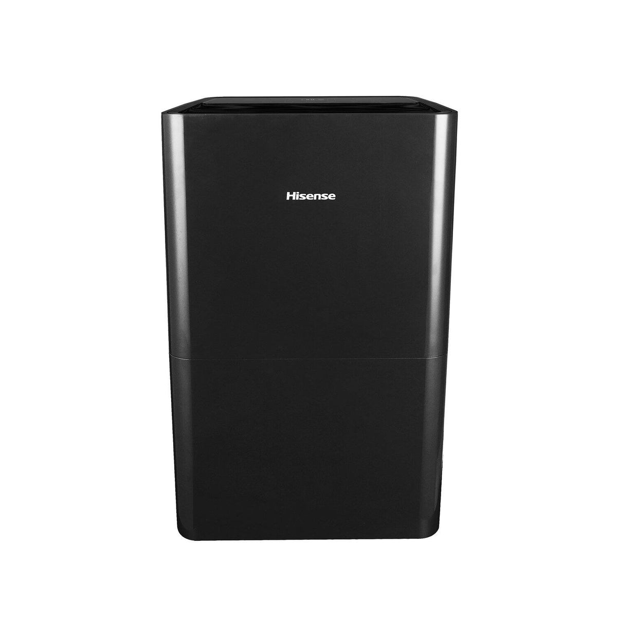 Hisense - 50-Pint Dehumidifier with 12 quarts Bucket Capacity and Pump - Black