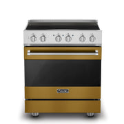 Viking - 30 in. Wide 4 Elements 3-Series Induction Self-Clean Range - Golden Hour