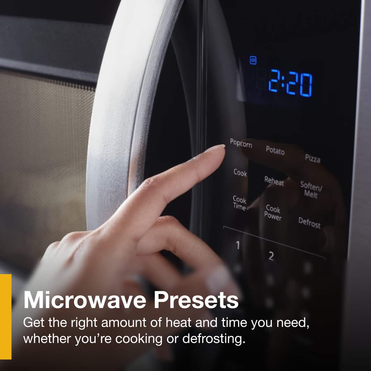 Whirlpool - 1.7 cu. ft. Microwave Hood Combination with Electronic Touch Controls - Stainless Steel