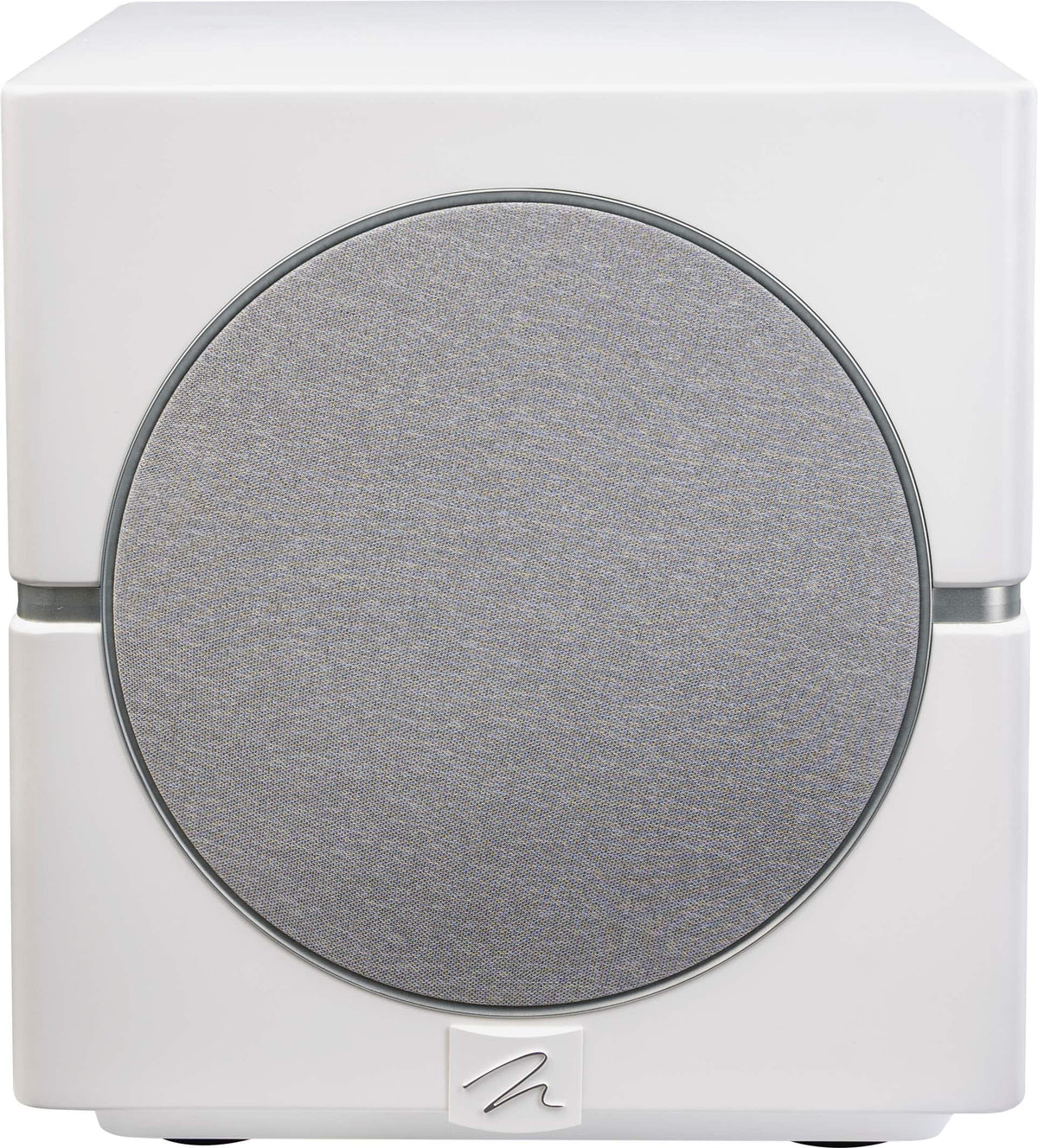 MartinLogan - Dynamo 10, 10” Sealed, Powered Subwoofer, with Magnitude MT-1kW Amplifier, Sub Control App, and Wireless Built-In - Satin White